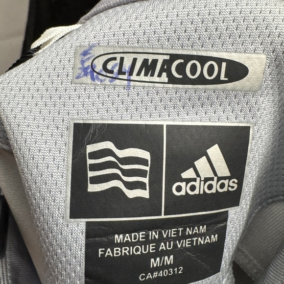 Adidas High Neck Climacool Sleeveless Top Grey - Picture 4 of 14